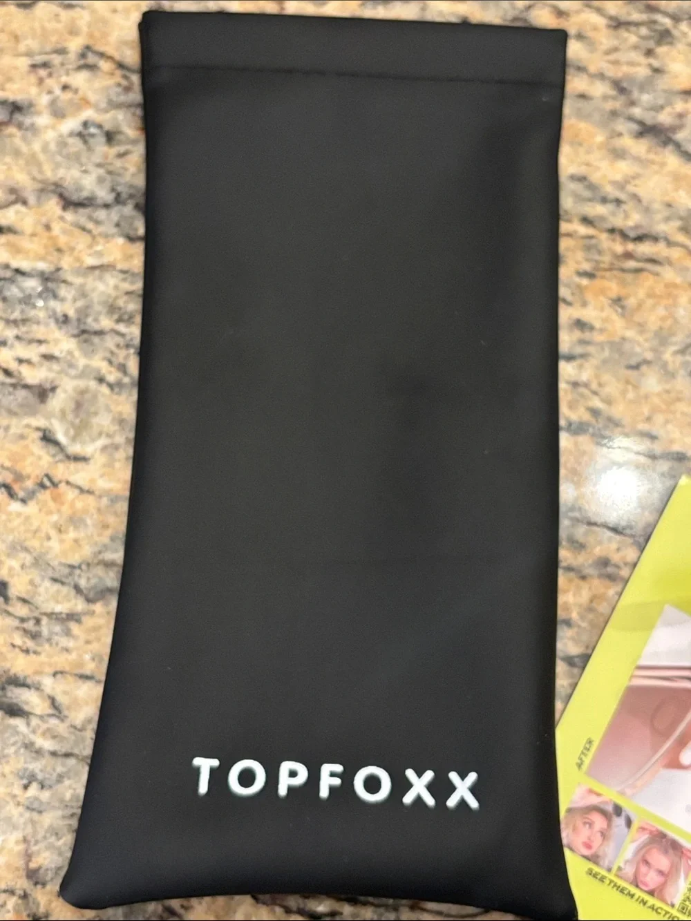 TopFoxx Bella Coffee Tangle Free Aviator Sunglasses | NWT